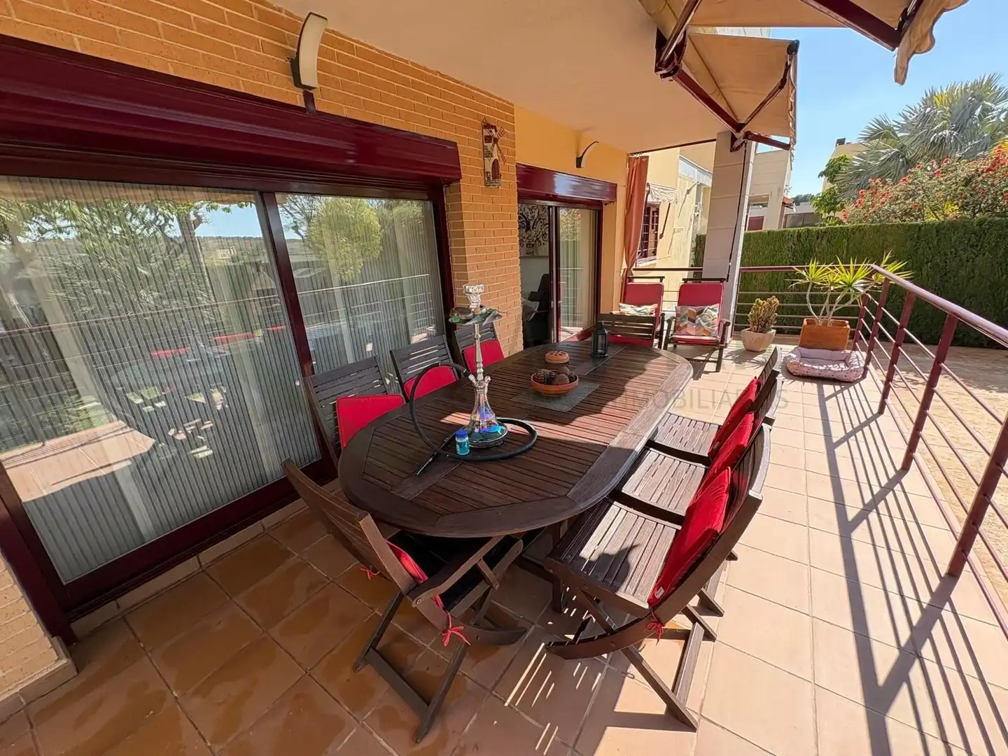 Terrace of Flat for sale in Mutxamel  with Air Conditioner, Private garden and Terrace