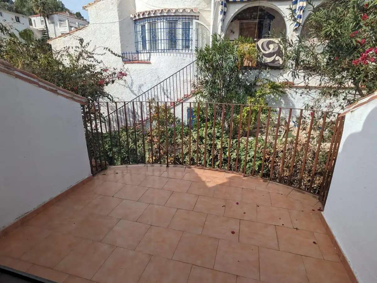 Balcony of Houses for sale in Benalmádena  with Air Conditioner, Heating and Terrace