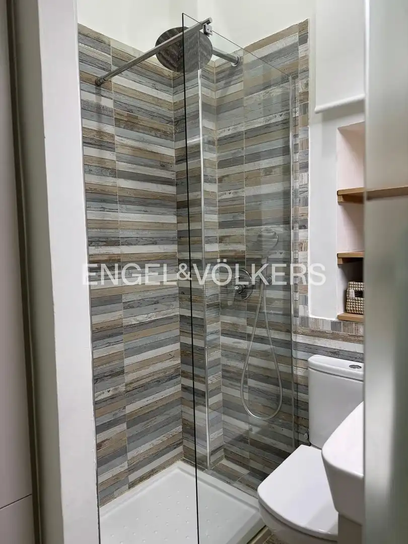 Baño de Apartamento de alquiler en Madrid con Calefacción