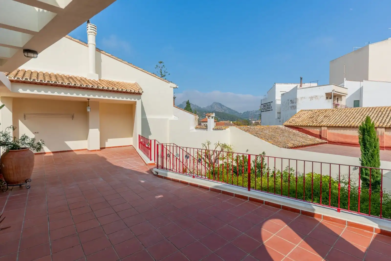 Terraza de Finca rústica en venta en Pedreguer con Aire acondicionado, Calefacción y Jardín privado
