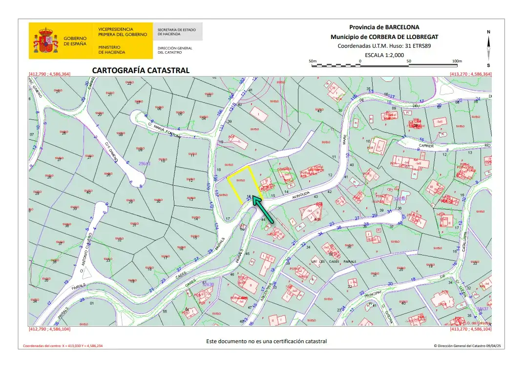 Wohnbaugrundstück zum Verkauf in Avinguda de les Cases Pairals 33, imagen 18
