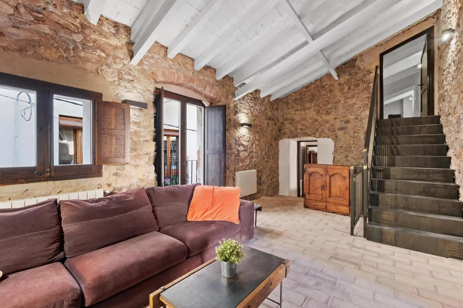 Sala d'estar de Casa o xalet en venda en Terrades amb Terrassa