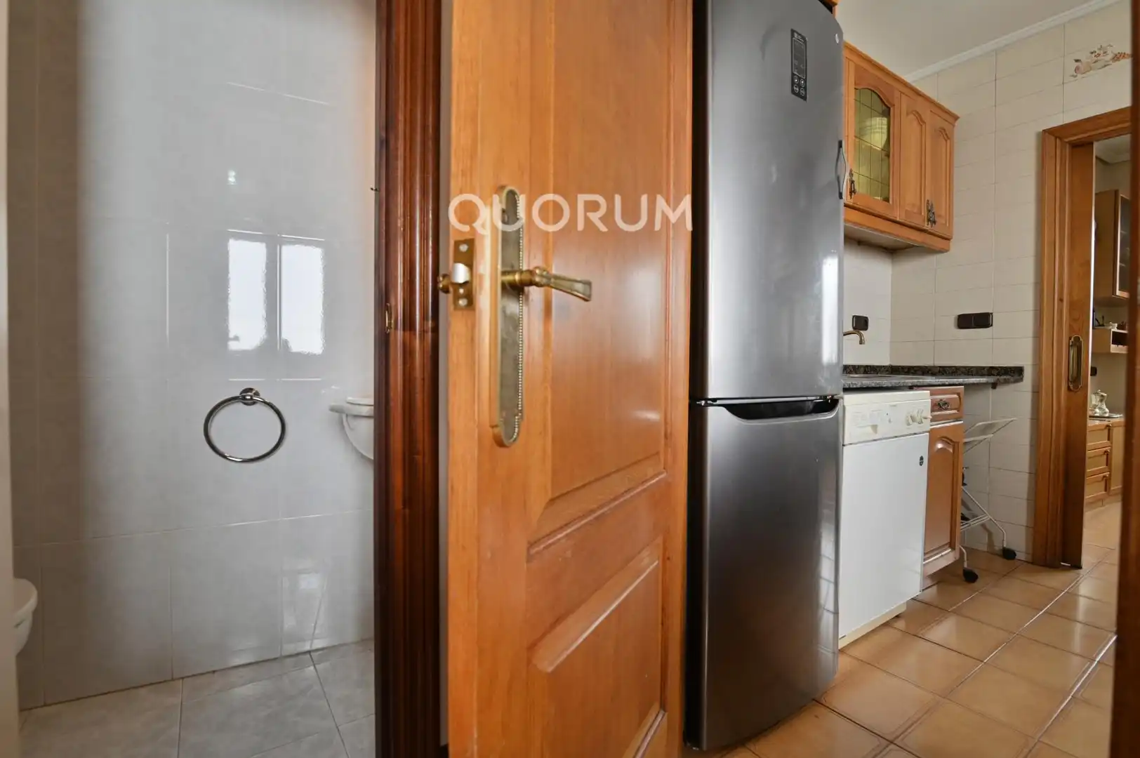 Kitchen of Attic for sale in Bilbao   with Heating, Terrace and Storage room