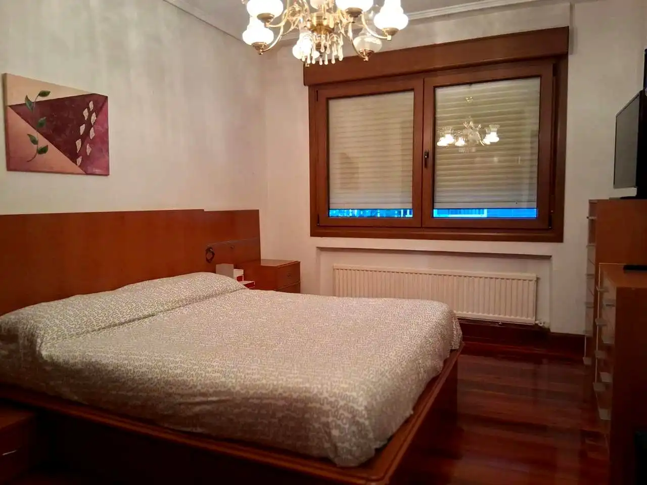 Schlafzimmer von Wohnung zum Verkauf in Barakaldo  mit Heizung, Terrasse und Möbliert
