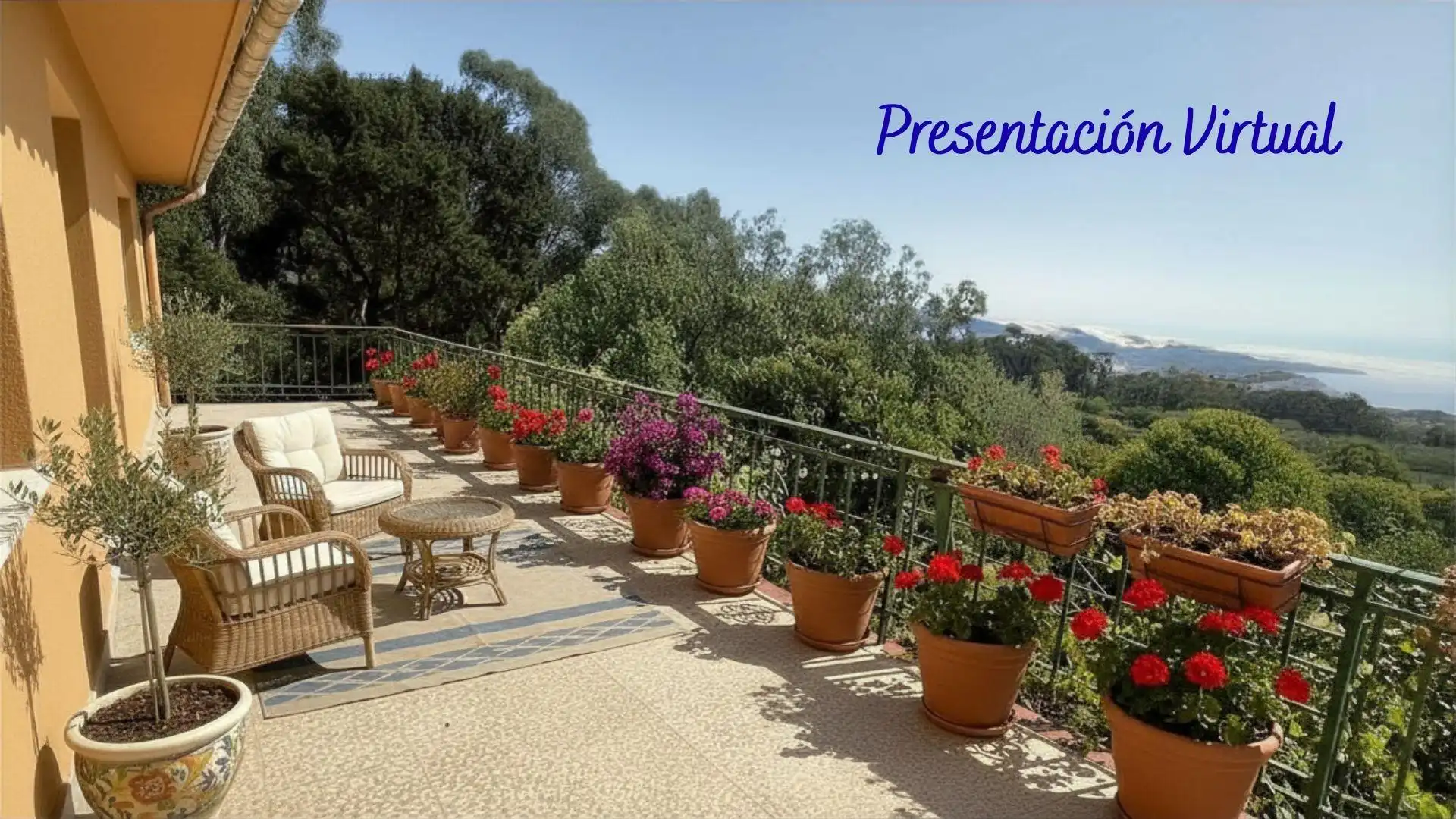 Terraza de Finca rústica en venta en El Rosario con Jardín privado, Terraza y Alarma