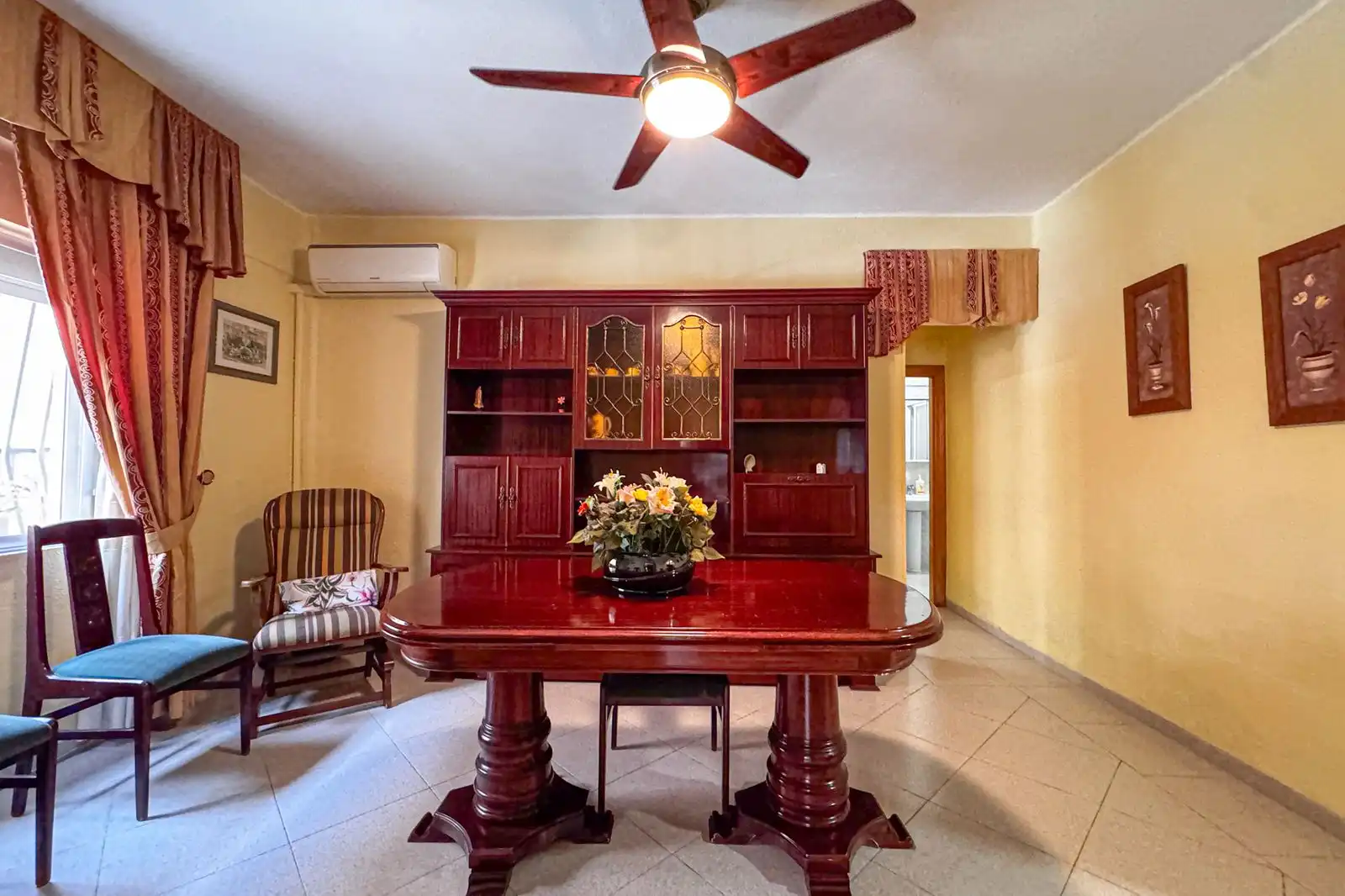 Dining room of Flat for sale in Almería  with Air Conditioner, Heating and Terrace
