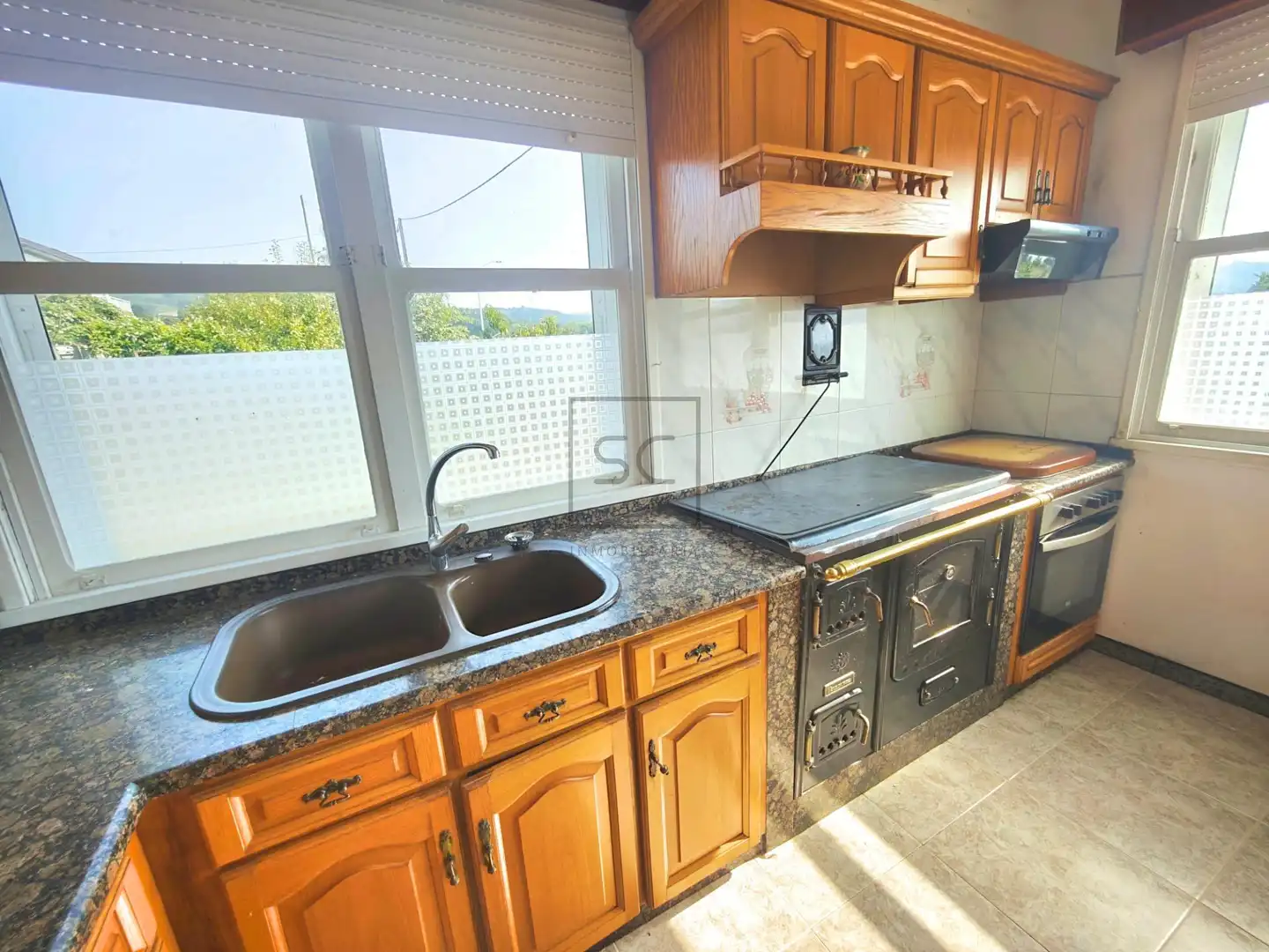 Cocina de Casa o chalet en venta en Ortigueira con Jardín privado y Balcón