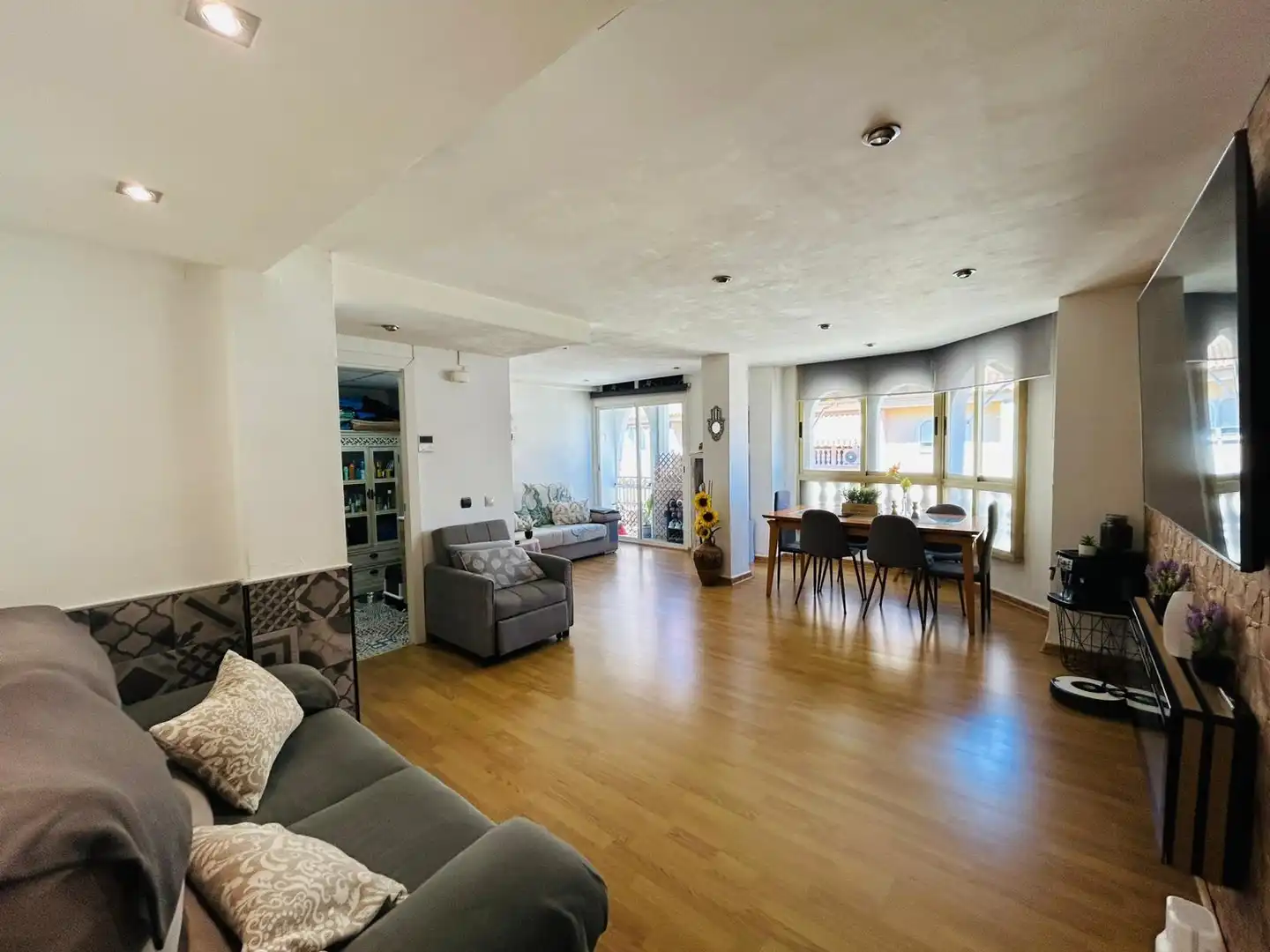 Living room of Flat for sale in Benidorm  with Air Conditioner