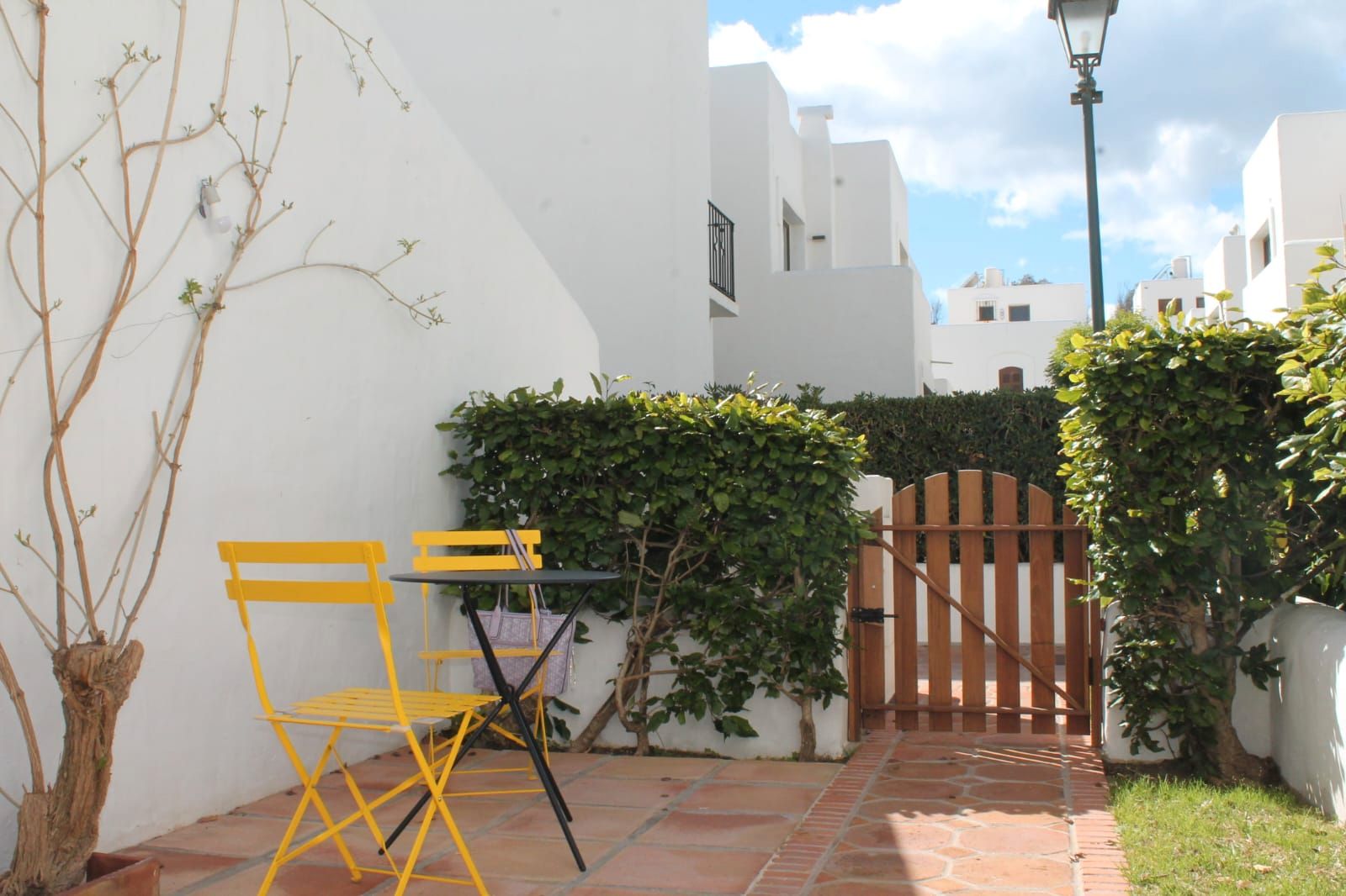 Garden of Study to rent in Estepona  with Furnished