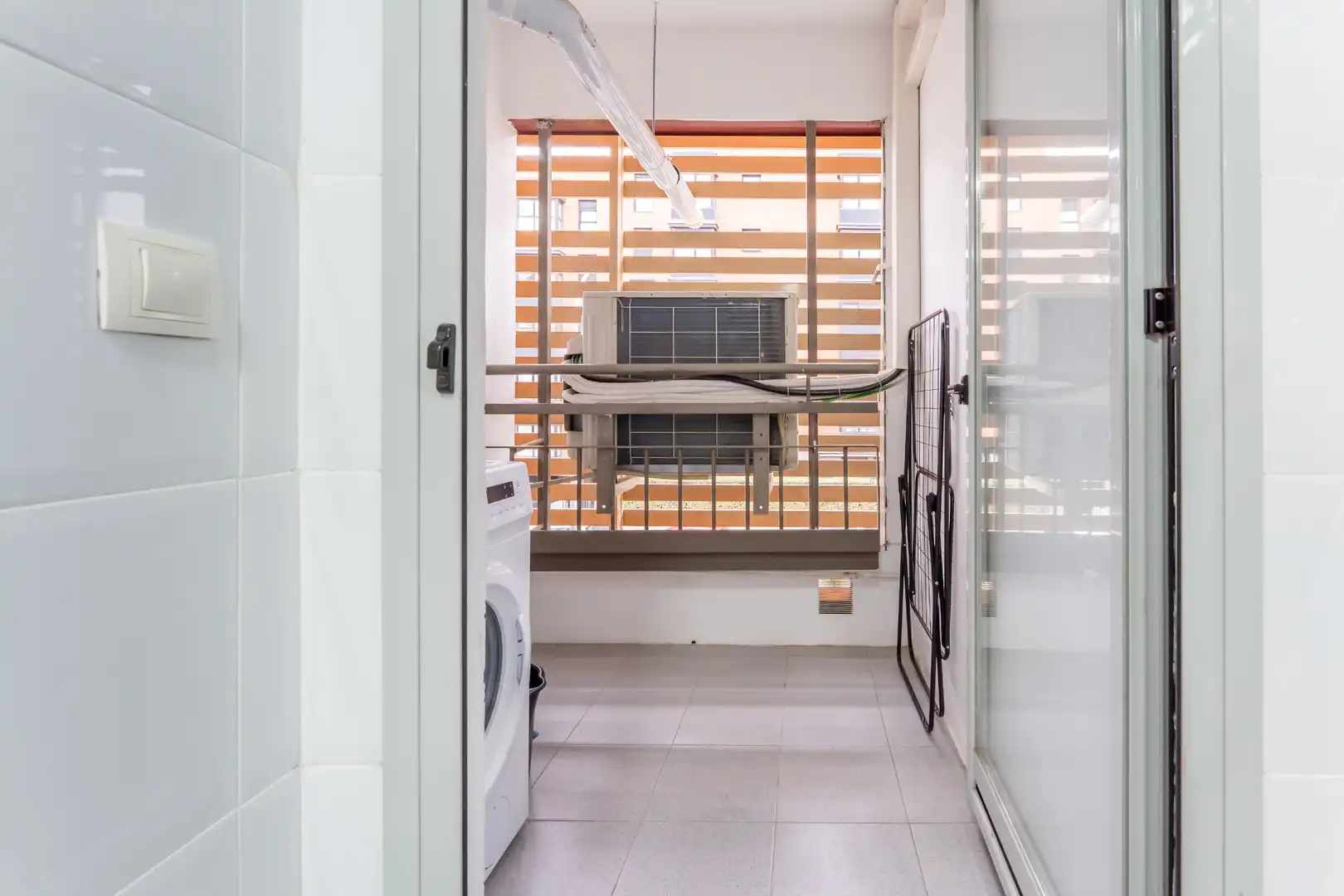 Balcony of Flat for sale in Madrid  with Air Conditioner, Storage room and Community pool