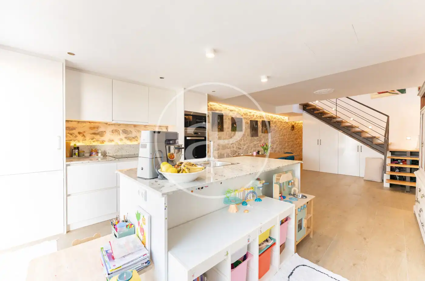 Cocina de Casa o chalet en venta en Lloseta con Aire acondicionado, Calefacción y Terraza