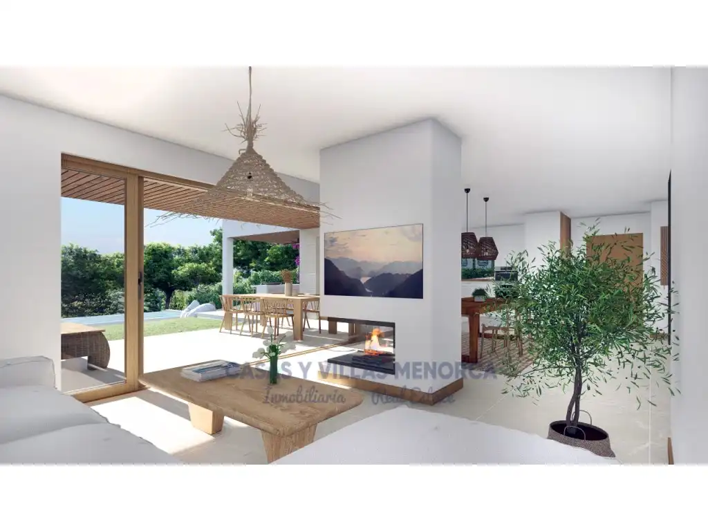 Sala de estar de Casa o chalet en venta en Es Mercadal