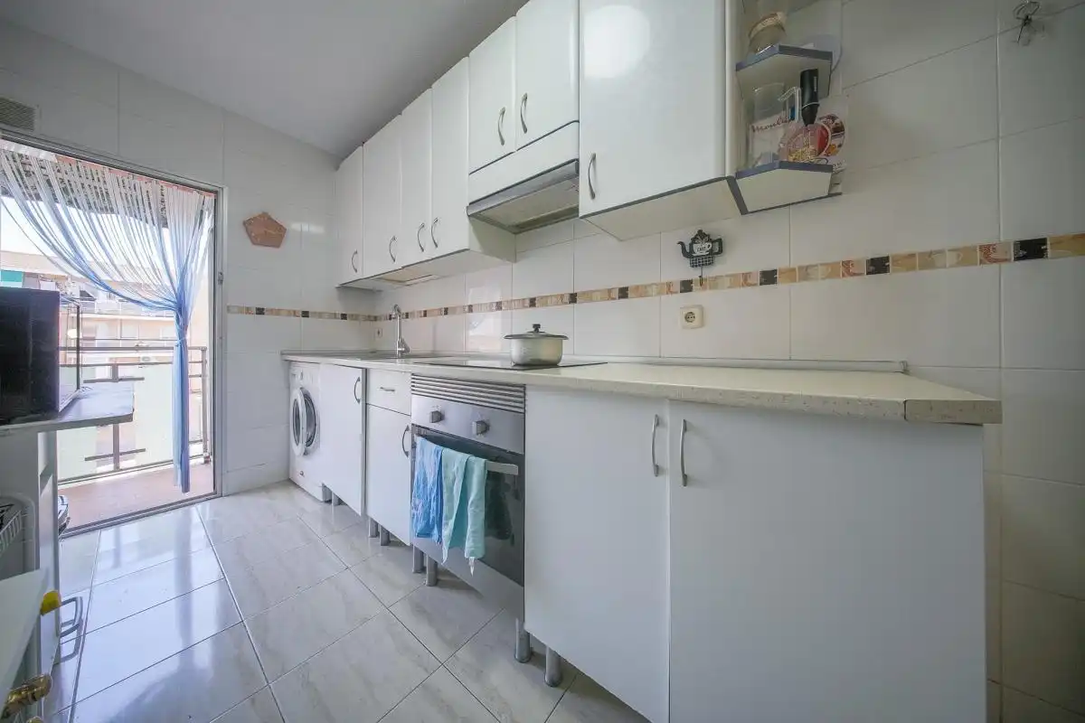 Kitchen of Flat for sale in Madrid  with Air Conditioner, Heating and Terrace