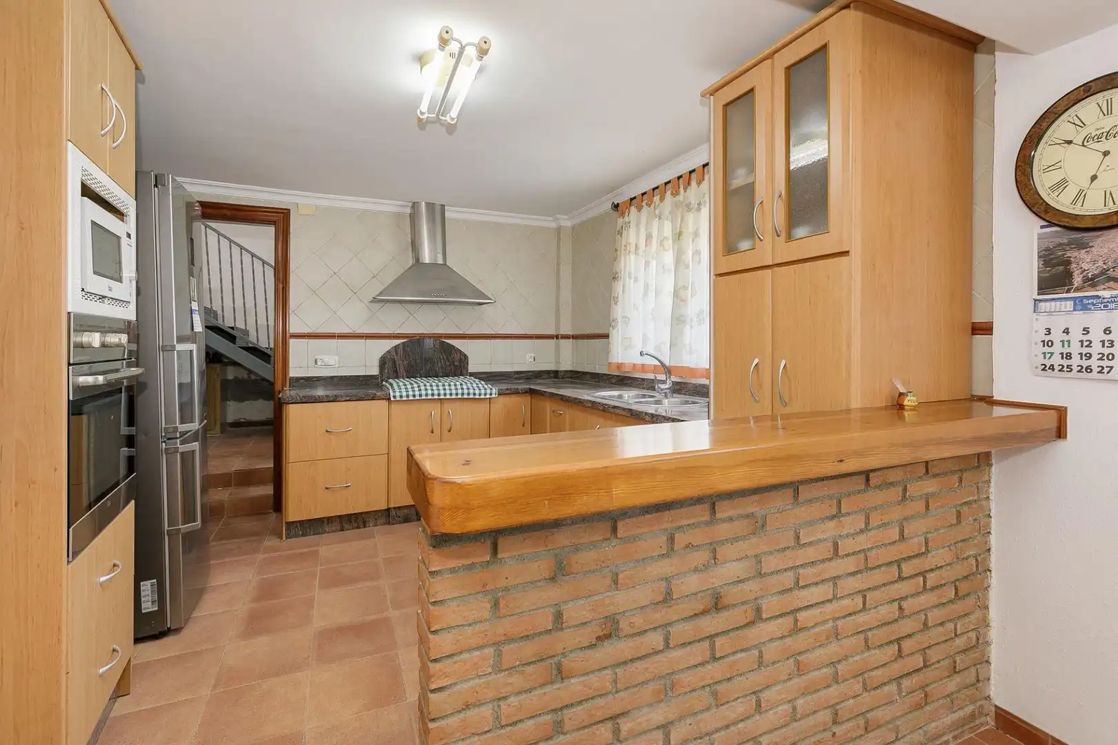 Cocina de Finca rústica en venta en Castilléjar con Calefacción y Jardín privado