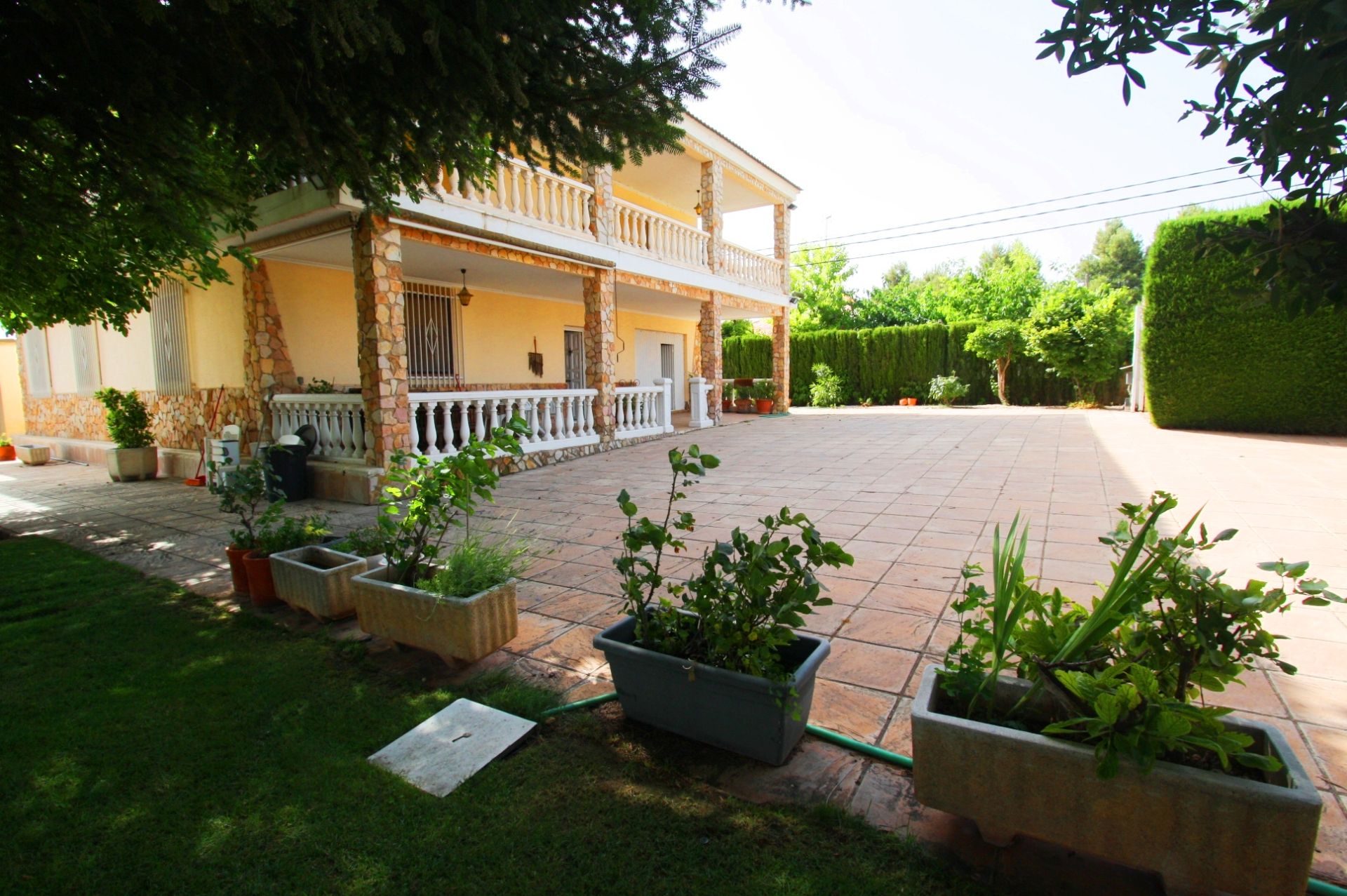 Garden of House or chalet for sale in  Albacete Capital  with Air Conditioner, Heating and Terrace
