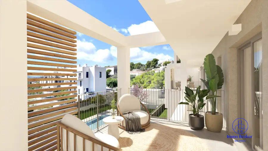 Terrace of Apartment for sale in Calvià  with Air Conditioner, Heating and Storage room