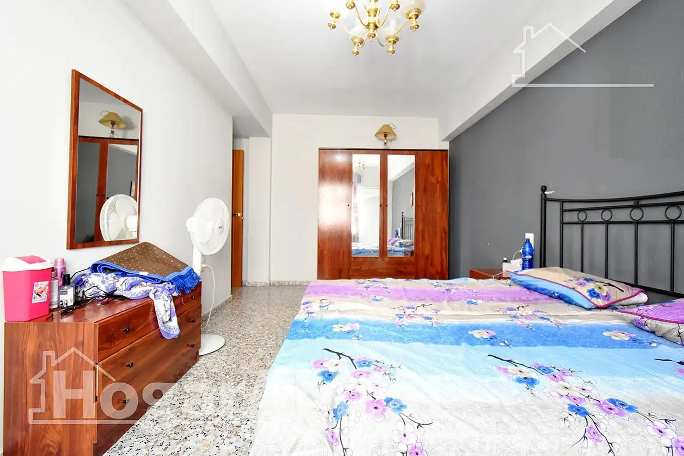 Schlafzimmer von Wohnung zum Verkauf in Oliva mit Klimaanlage, Heizung und Terrasse