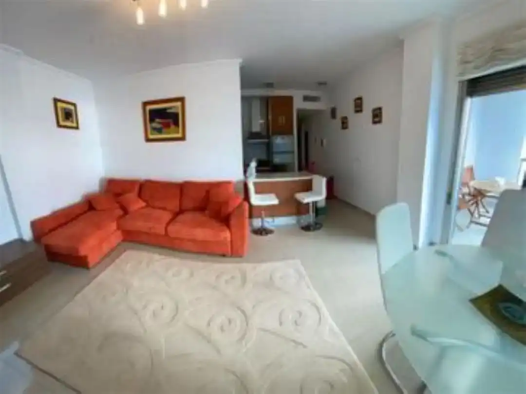 Living room of Flat for rent in La Manga del Mar Menor  with Air Conditioner, Swimming Pool and Furnished