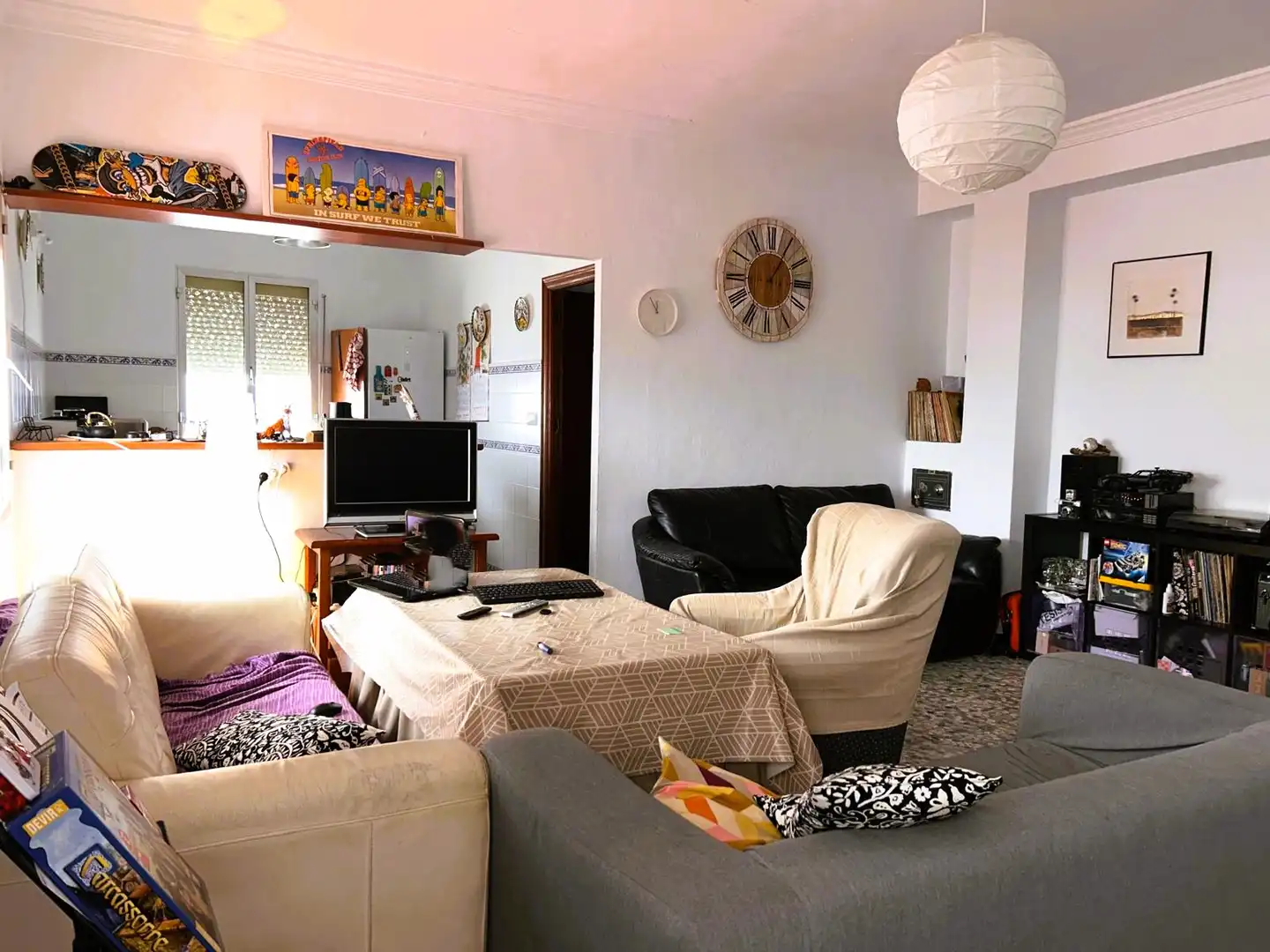 Living room of Detached homes for sale in Umbrete  with Air Conditioner, Terrace and Storage room