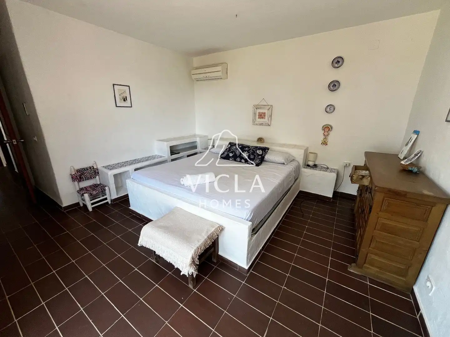 Habitación de Casa o chalet de alquiler en Sant Josep de sa Talaia con Aire acondicionado, Calefacción y Terraza