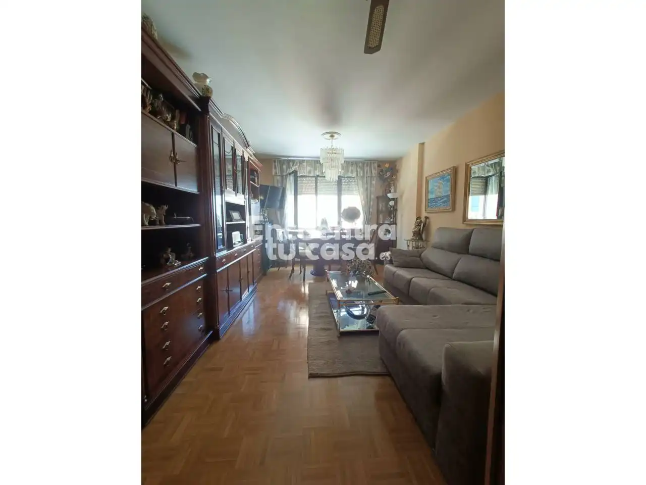 Sala de estar de Apartamento en venta en Miranda de Ebro con Calefacción, Parquet y Trastero
