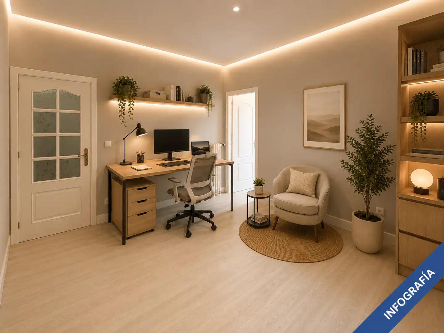 Sala de estar de Piso en venta en Madrid con Calefacción y Terraza