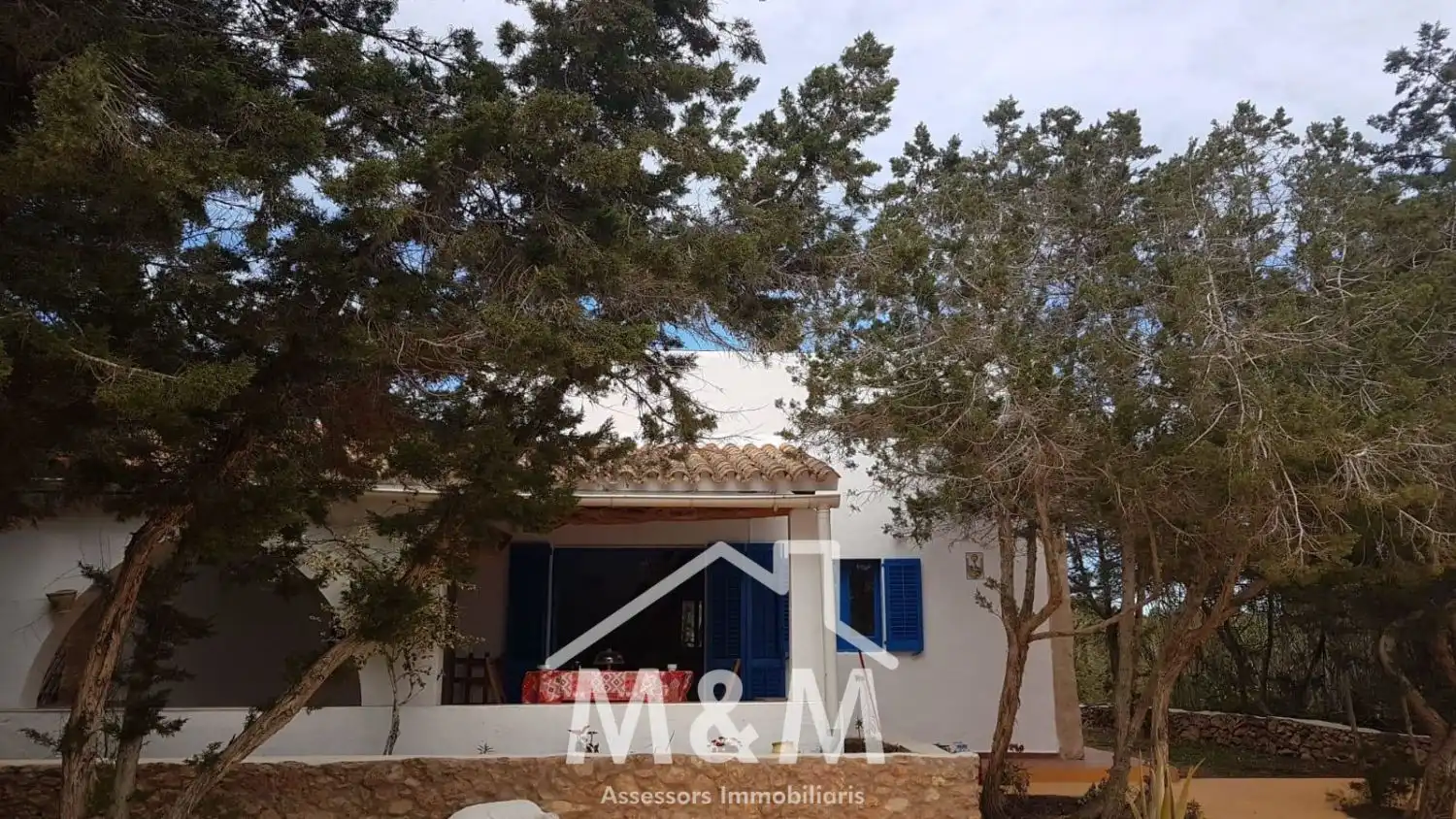 Vista exterior de Casa o chalet de alquiler en Formentera con Piscina