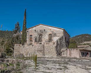 Exterior view of Country house for sale in Castellolí  with Private garden, Terrace and Balcony