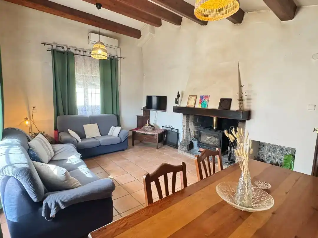 Sala d'estar de Casa o xalet en venda en Sant Pere de Ribes amb Aire condicionat
