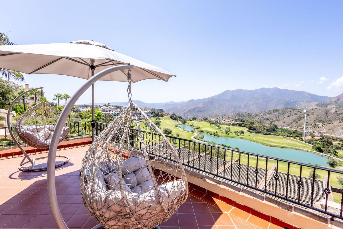 Terraza de Casa o chalet de alquiler en Alhaurín El Grande con Aire acondicionado, Jardín privado y Terraza