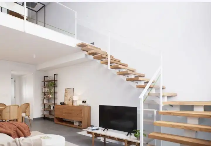 Sala de estar de Casa adosada en venta en Santa Pola con Aire acondicionado, Calefacción y Jardín privado