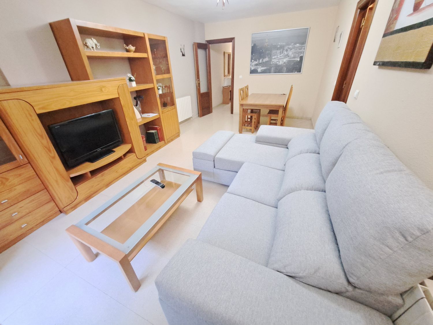 Living room of Flat to rent in Maracena  with Air Conditioner, Heating and Balcony