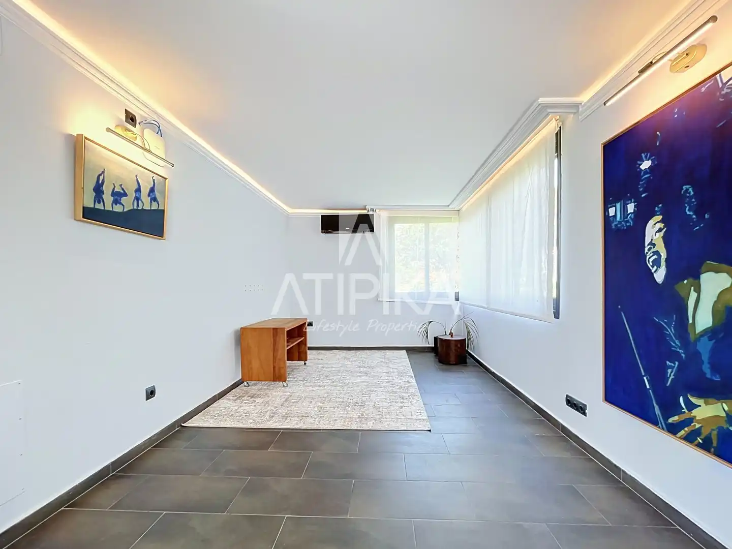 Sala d'estar de Casa o xalet en venda en Castelldefels amb Aire condicionat, Calefacció i Terrassa