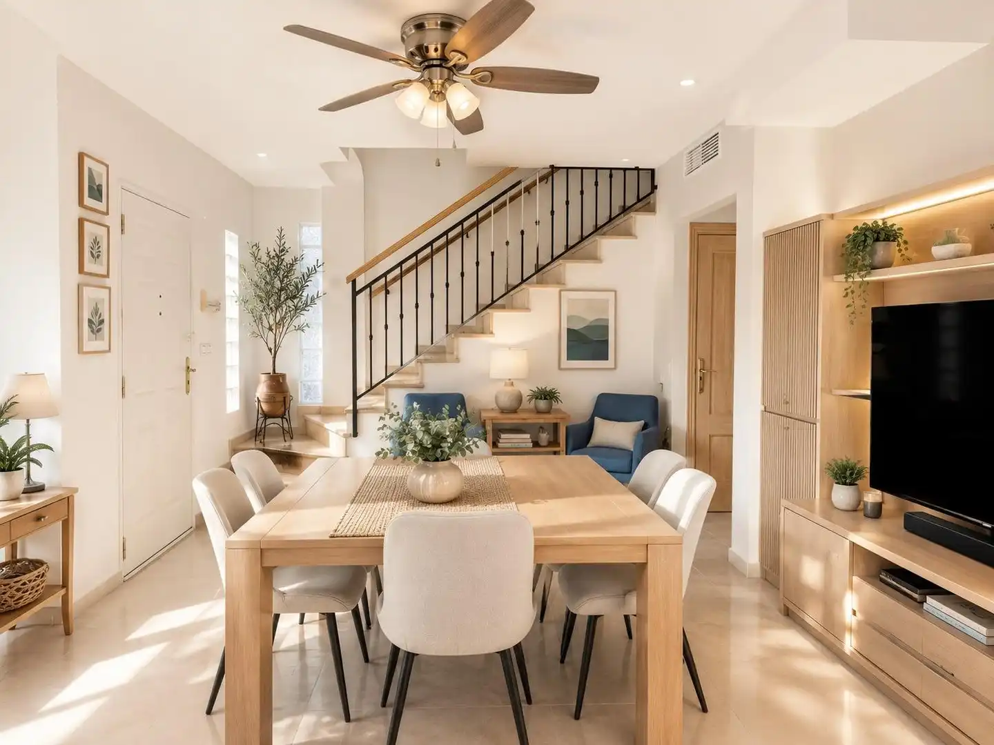 Comedor de Casa o chalet en venta en Murcia con Aire acondicionado, Calefacción y Jardín privado