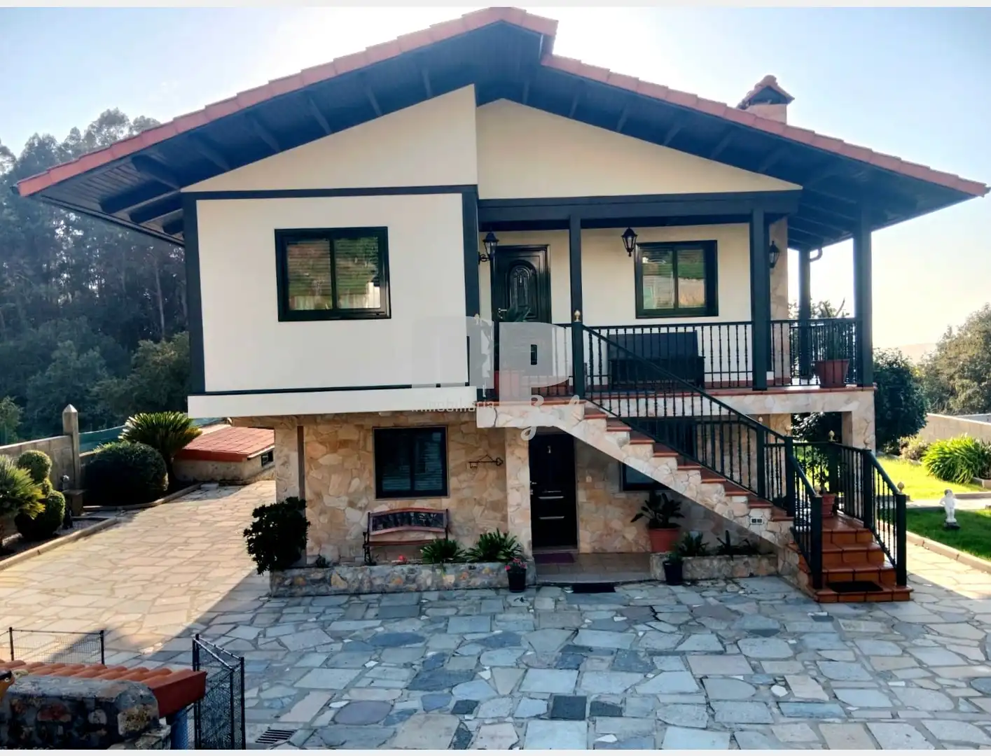 Vista exterior de Casa o chalet en venta en Redondela con Calefacción, Jardín privado y Trastero