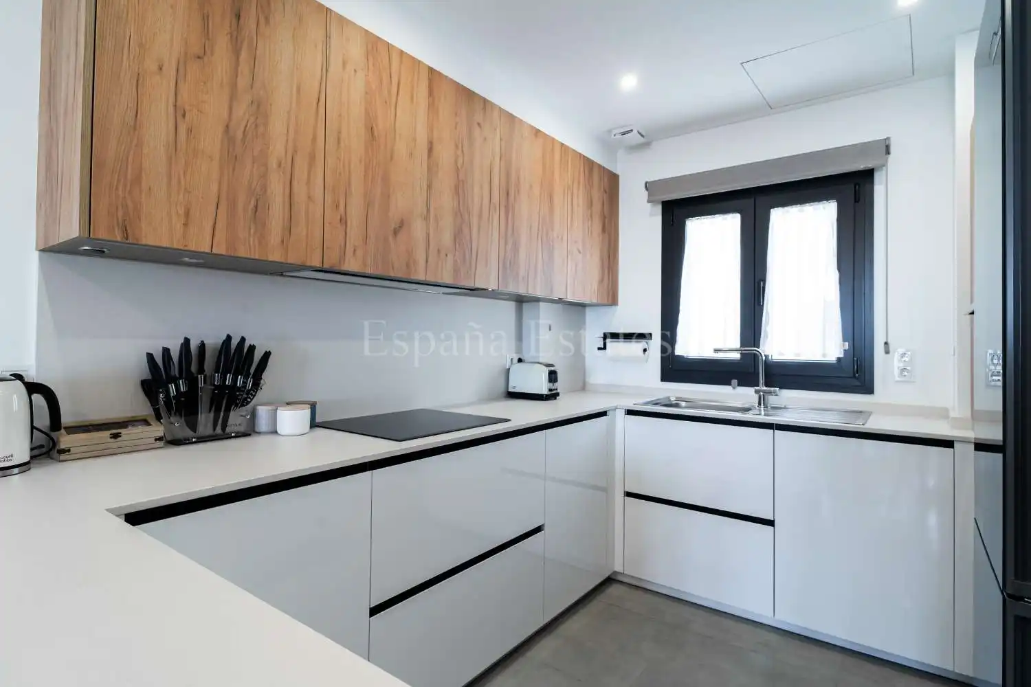 Cocina de Casa adosada en venta en Nerja con Aire acondicionado, Calefacción y Terraza