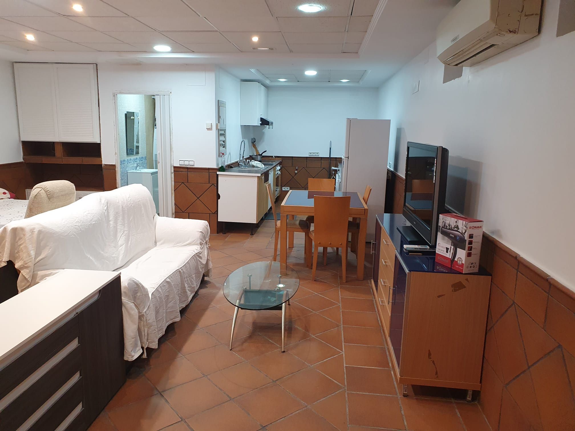 Sala de estar de Piso de alquiler en Villaviciosa de Odón con Calefacción, Amueblado y Lavadora