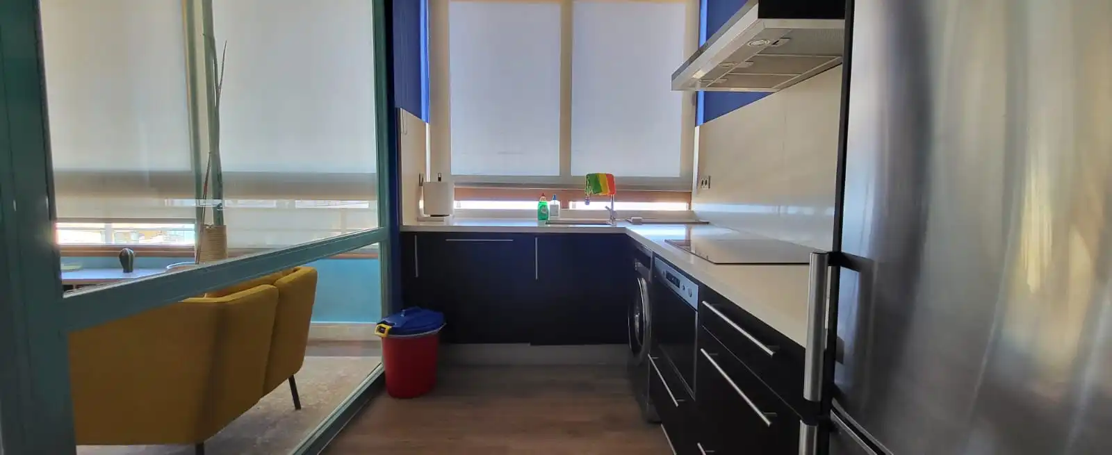 Kitchen of Flat for rent in Torremolinos  with Air Conditioner, Heating and Parquet flooring