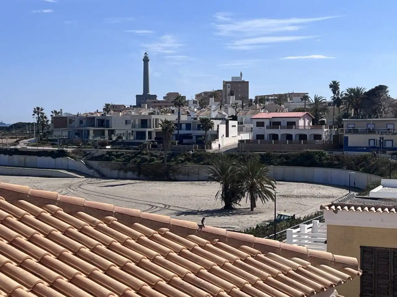 Vista exterior de Casa o chalet en venta en Cartagena con Aire acondicionado, Terraza y Amueblado