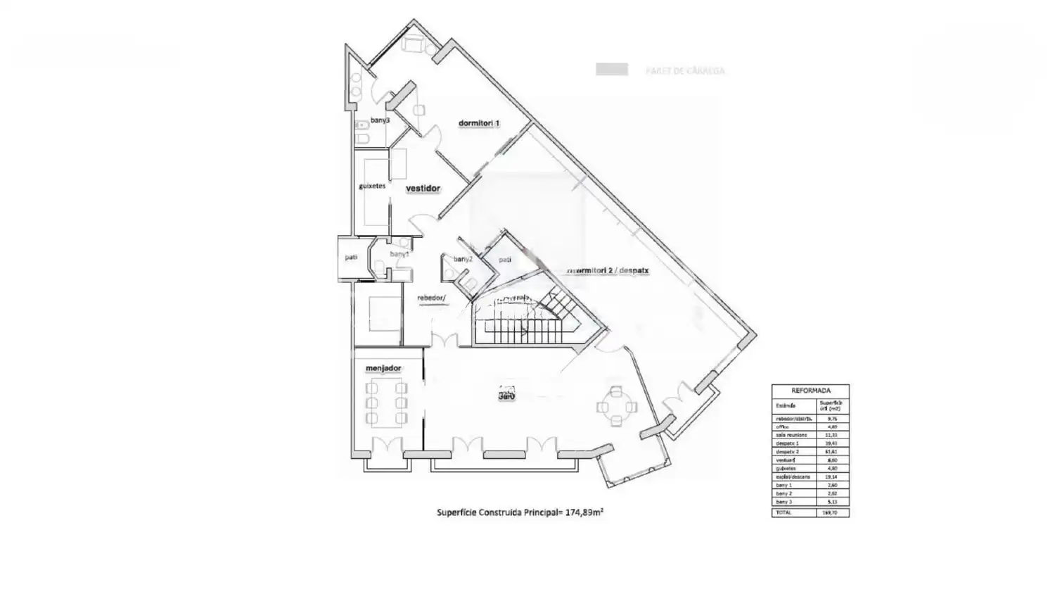 Wohnung mit Terrasse zum Verkauf in Carrer del Rosselló, imagen 35