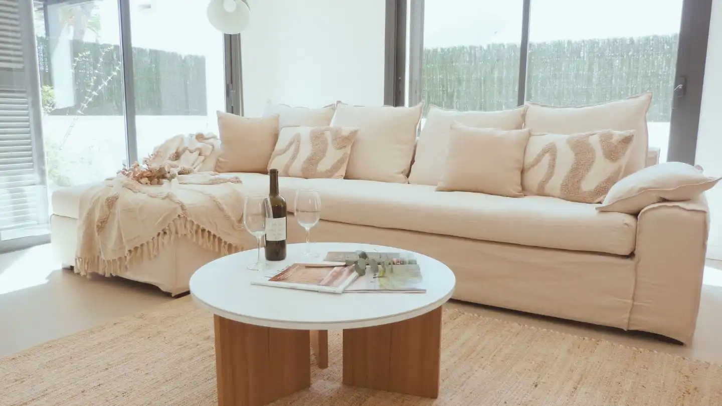 Sala de estar de Casa o chalet en venta en Cambrils con Aire acondicionado, Calefacción y Parquet