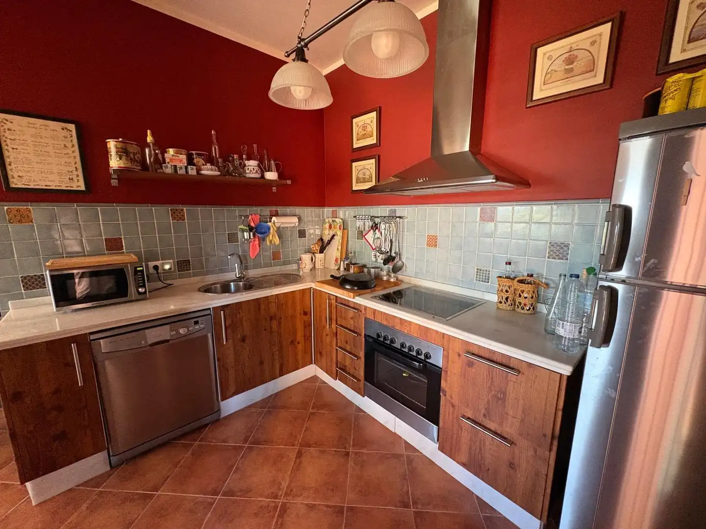 Cocina de Finca rústica en venta en Espiel con Aire acondicionado y Jardín privado