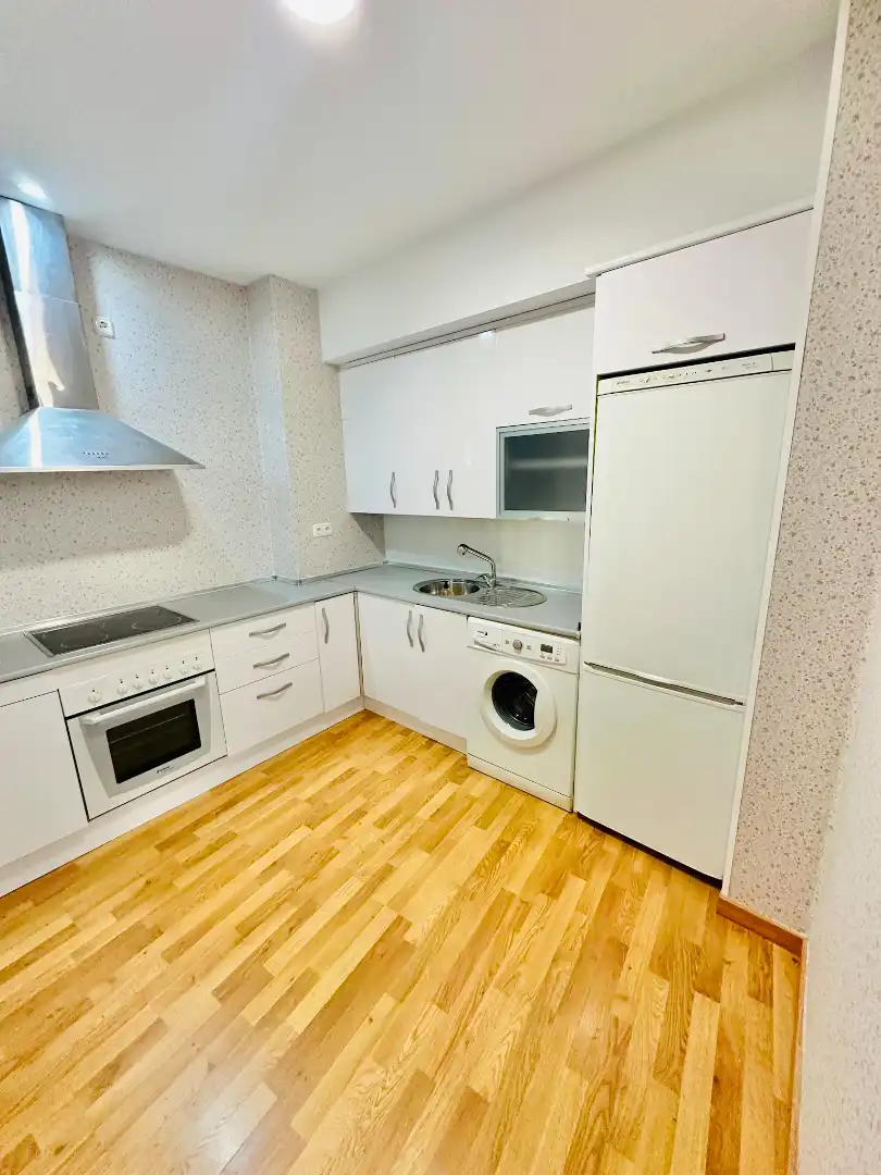 Kitchen of Flat for rent in Granada  with Air Conditioner, Heating and Parquet flooring