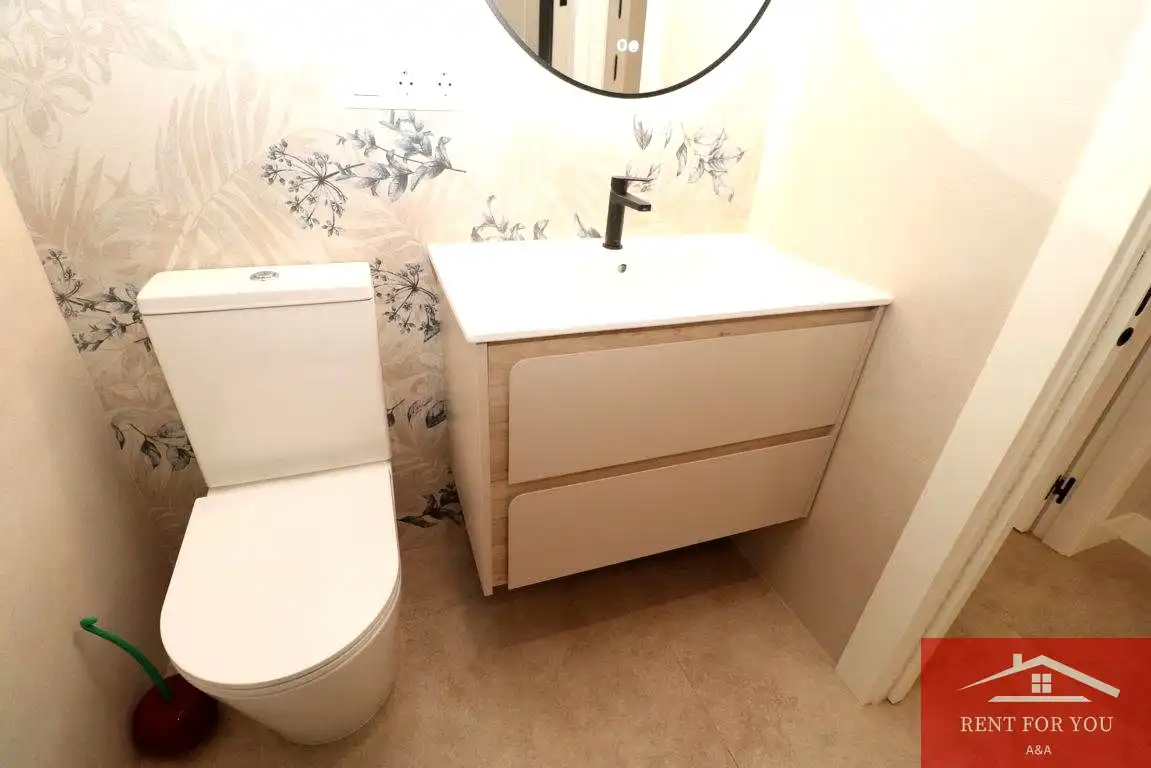 Badezimmer von Wohnung zur Miete in Alhaurín El Grande mit Klimaanlage und Terrasse