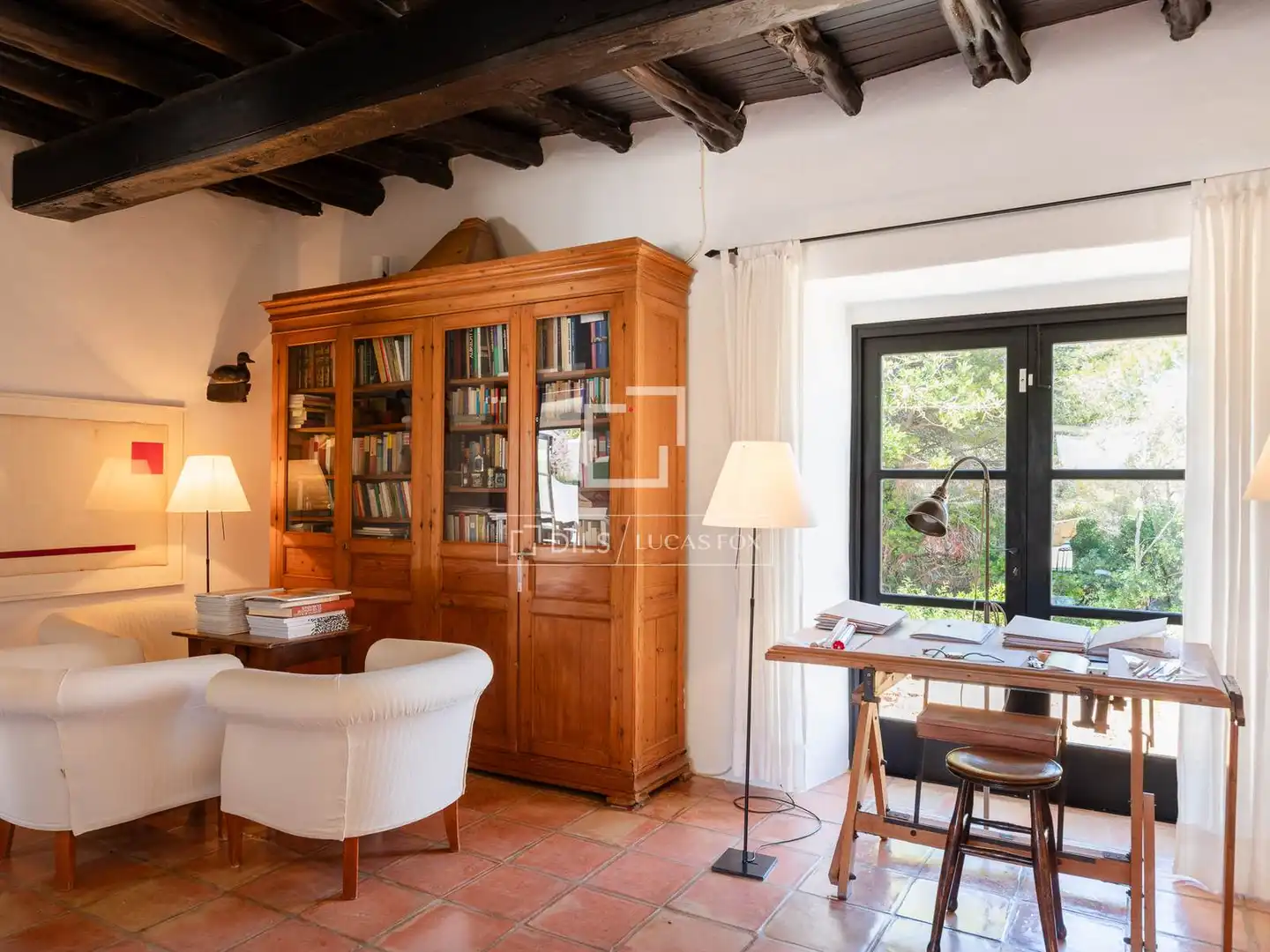 Living room of Country homes for sale in Santa Eulària des Riu  with Furnished