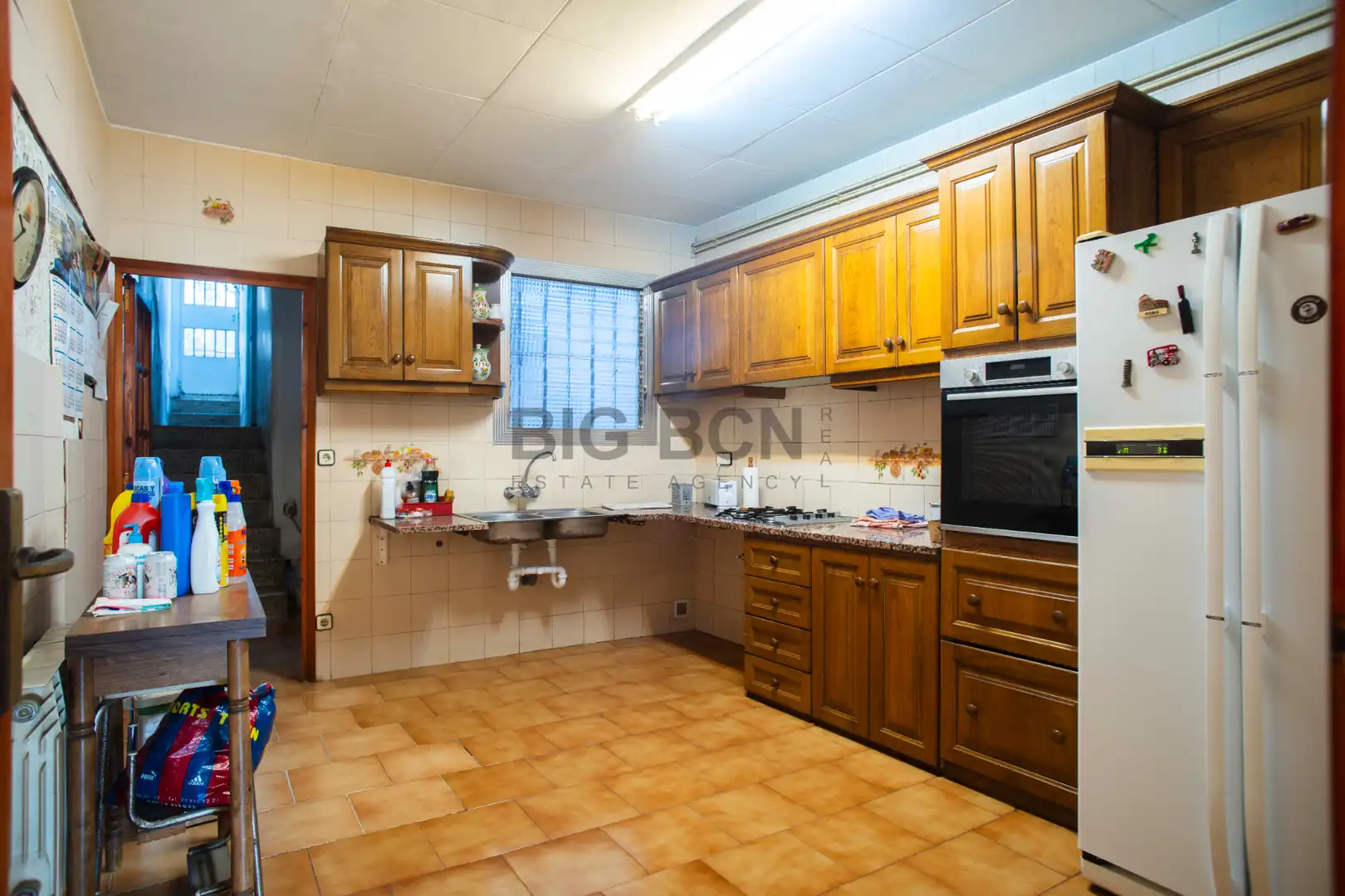 Cocina de Casa o chalet en venta en Esplugues de Llobregat con Aire acondicionado, Calefacción y Jardín privado