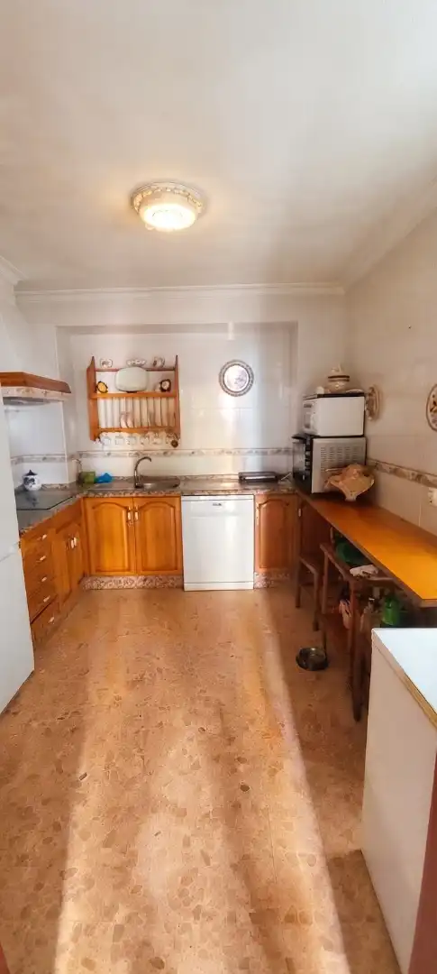 Küche von Haus oder Chalet zum Verkauf in Sevilla mit Klimaanlage, Privatgarten und Terrasse