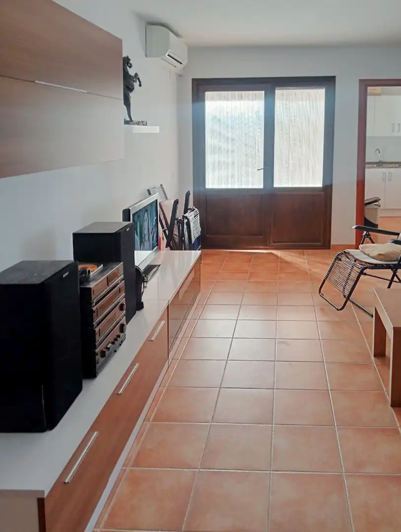 Sala d'estar de Pis en venda en Rubielos de Mora amb Aire condicionat, Calefacció i Terrassa