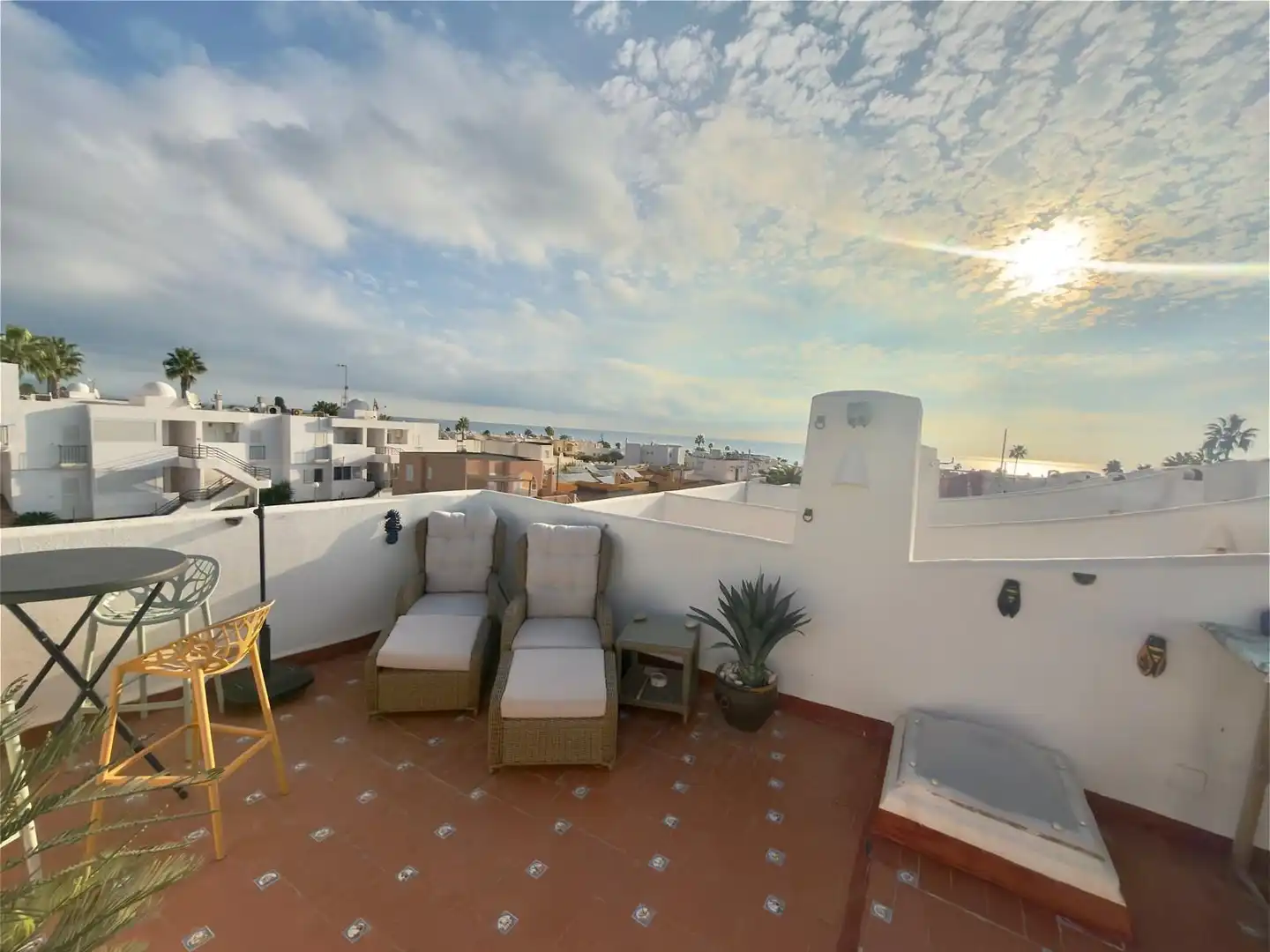Terraza de Dúplex en venta en El Palmeral