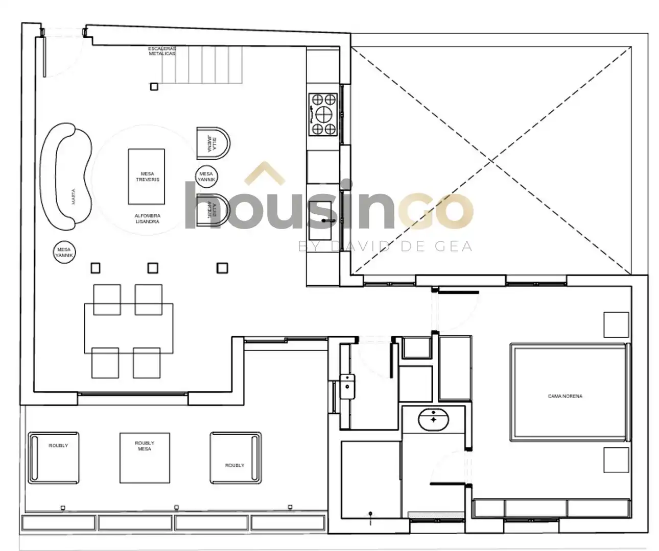 Penthouse mit Aufzug zum Verkauf in San Marcos, imagen 38